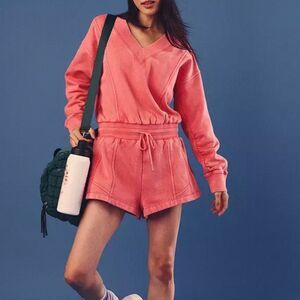 NWT FP Movement Women's Intercept
Romper size Medium salmon in color